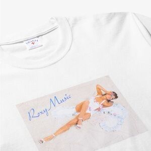 NOAH NYC 1972 ROXY MUSIC TEE WHITE Size XL NEW